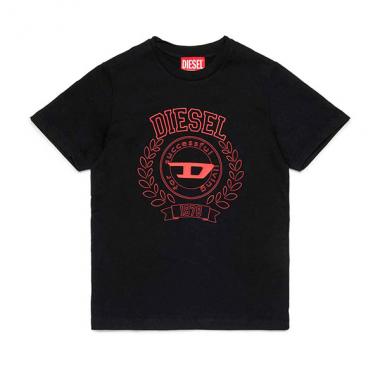 【DIESEL(ディーゼル)Kids&Junior】ブランドロゴ半袖Tシャツカットソー