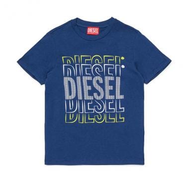 【DIESEL(ディーゼル)Kids&Junior】ブランドロゴ半袖Tシャツカットソー