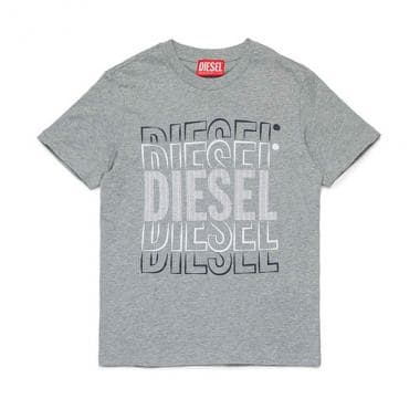 【DIESEL(ディーゼル)Kids&Junior】ブランドロゴ半袖Tシャツカットソー