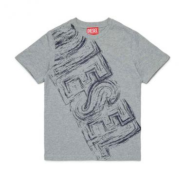 【DIESEL(ディーゼル)Kids&Junior】ブランドロゴ半袖Tシャツカットソー