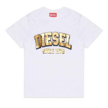 【DIESEL(ディーゼル)Kids&Junior】ブランドロゴ半袖Tシャツカットソー