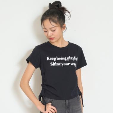 【akane】【速乾】ドロストTシャツ