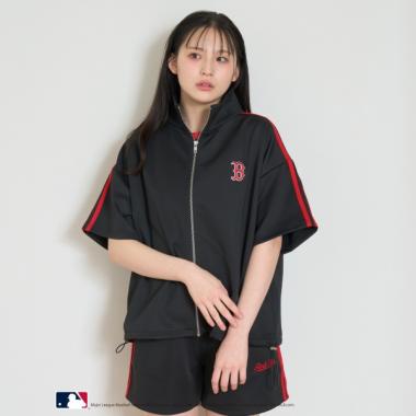 【MLB】【速乾】半袖トラックJK