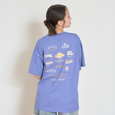 ロゴバックプリントTシャツ