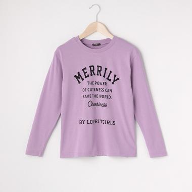 テキスト長袖Tシャツ