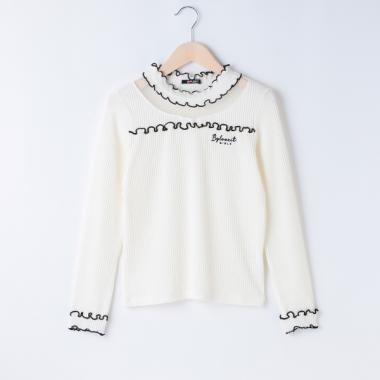 メロウチュール切替長袖Tシャツ