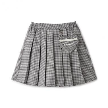 ハートポシェット付きスカート