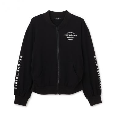 フードレスパーカー