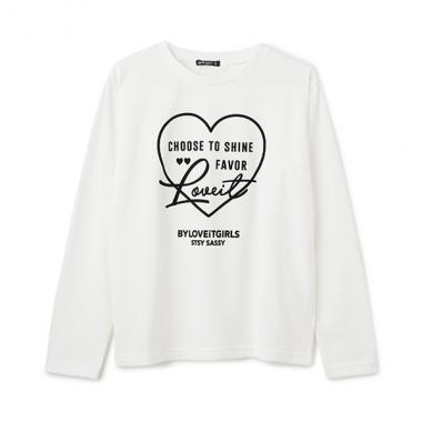 ハートロングTシャツ