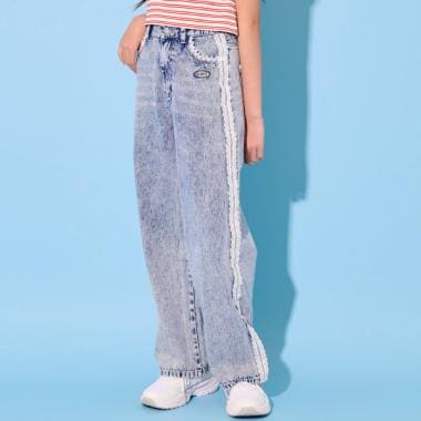 【ひなさん着用】レースポイントケミカルパンツ