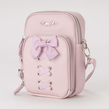 【販路限定商品】レースアップミニショルダー