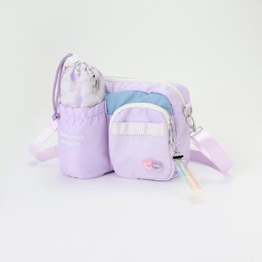 【販路限定商品】ペットボトルホルダーつきショルダーバッグ