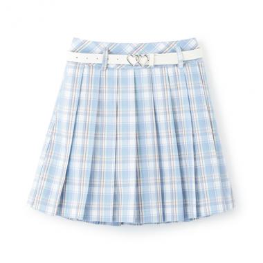 【人気商品再入荷】【直営店で取り扱い無し】ベルトつきプリーツスカパン