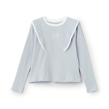 【人気商品再入荷】【直営店で取り扱い無し】エトワールフリル長袖Tシャツ