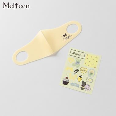 【Melteen】 抗菌防臭・接触冷感・UVケアマスク