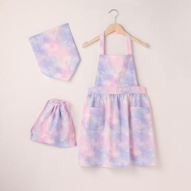 ユニコーン柄エプロンセット