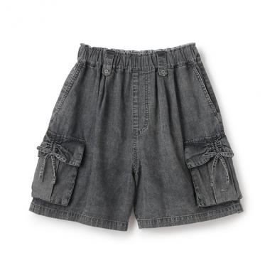 クシュっとリボンショートパンツ