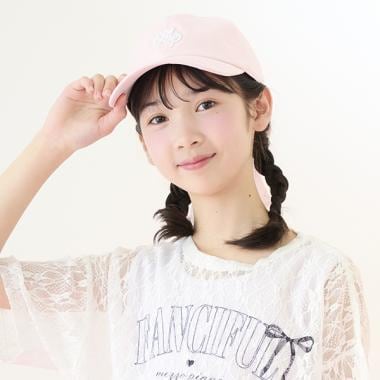 【UVカット・遮熱・冷感】後ろリボンキャップ