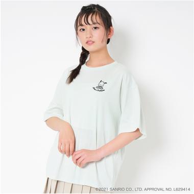 【Sanrio characters】 刺しゅう半袖Tシャツ
