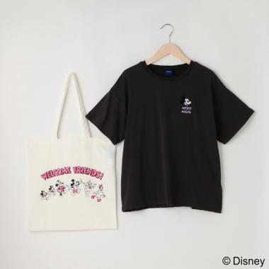【Disney】BIG半Tシャツ(トートBAGつき)