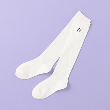 刺しゅうハイソックス
