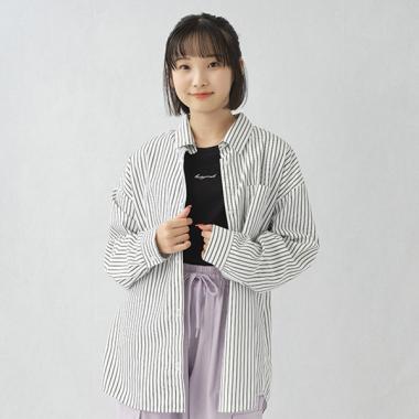 ストライプシャツインナーSET