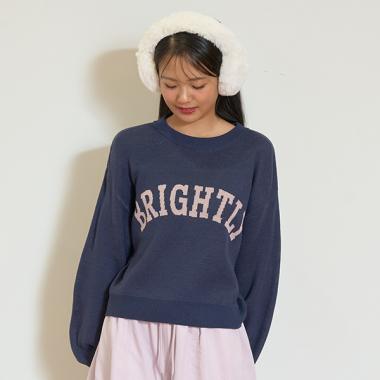 【GOODPRICE】ジャガードクロップドニット
