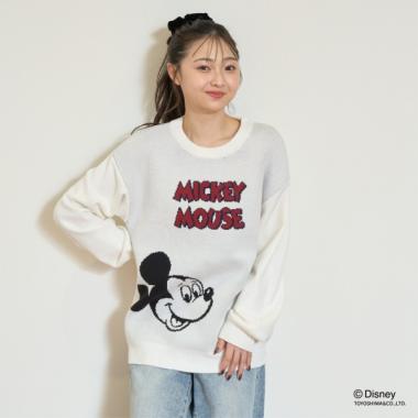 【Disney】ニットプルオーバー