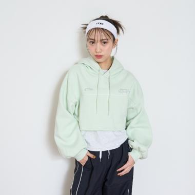 【LTXC】裏起毛クロップドパーカインナーSET