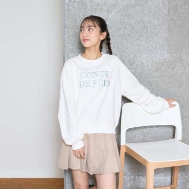 【GOODPRICE】ロゴ刺繍プルオーバー。