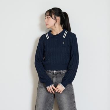 クロップドポロニット。