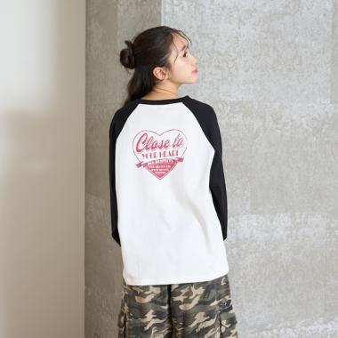 【LTXC】ヴィンテージ風長袖Tシャツ。