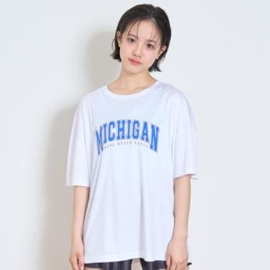 【SWIM】カレッジロゴラッシュTシャツ