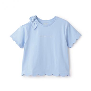 ガールズ スカラップTシャツ