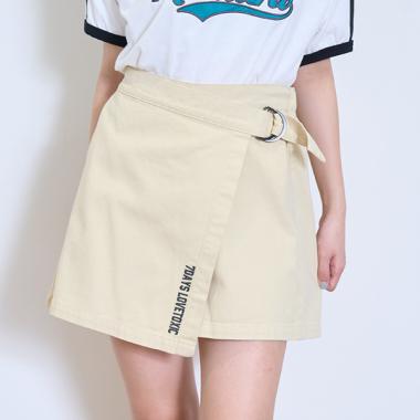 【7days】ラップキュロットスカート