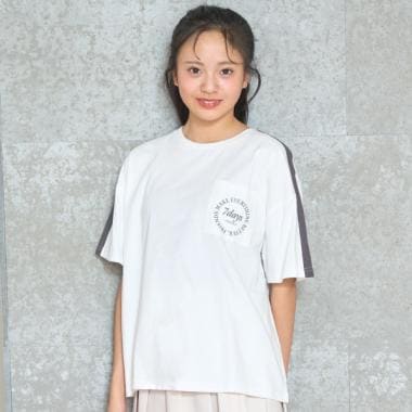 【7days】ラインポケットTシャツ