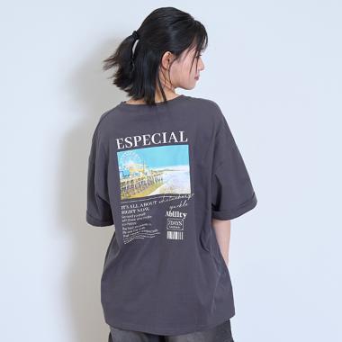 【7days】転写プリントBIGTシャツ