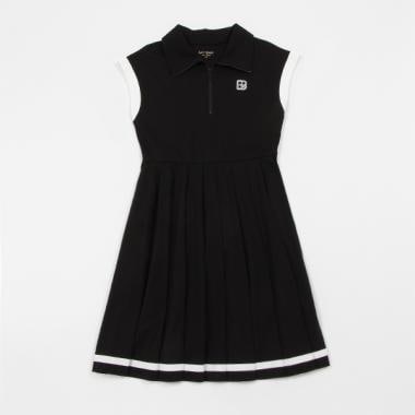 【人気商品再入荷】【直営店で取り扱い無し】ガールズ ハーフジップワンピース