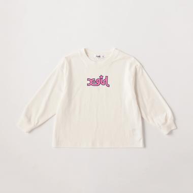 ロゴ長袖Tシャツ