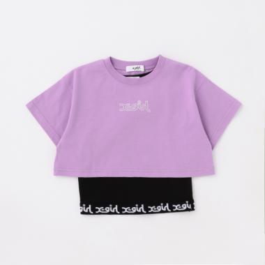 【WEB限定】ロゴ短丈Tシャツ＋タンクトップSET