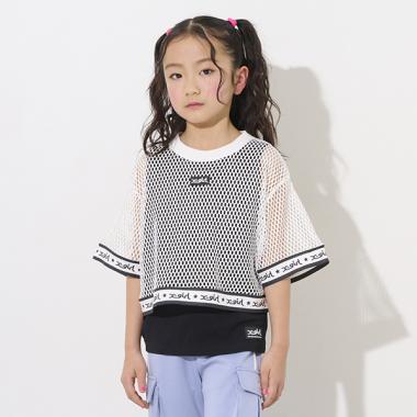 メッシュ半袖Tシャツ&タンクトップセット