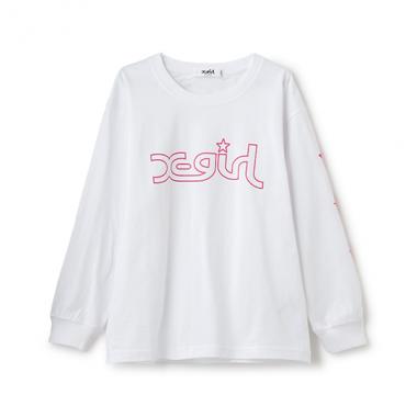 ミルズロゴ長袖Tシャツ