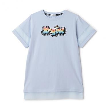 グラフィティロゴメッシュ切替Tワンピース