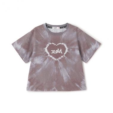 ハートタイダイ半袖Tシャツ