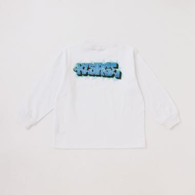 グラフティロゴ長袖Tシャツ