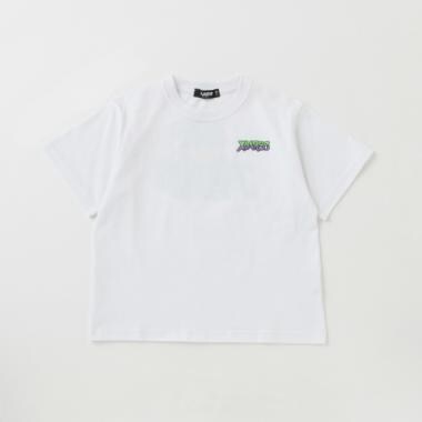 DJ風ファニーゴリラ半袖Tシャツ