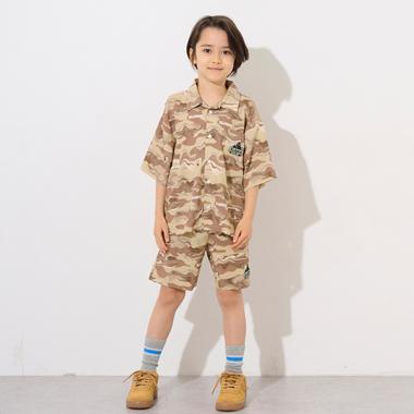 マーブル迷彩ショートパンツ