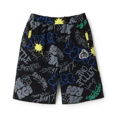 グラフィティ総柄ショートパンツ