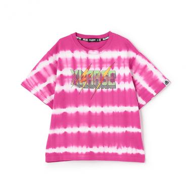ボーダータイダイ半袖Tシャツ