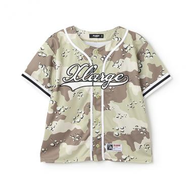 ベースボール半袖シャツ